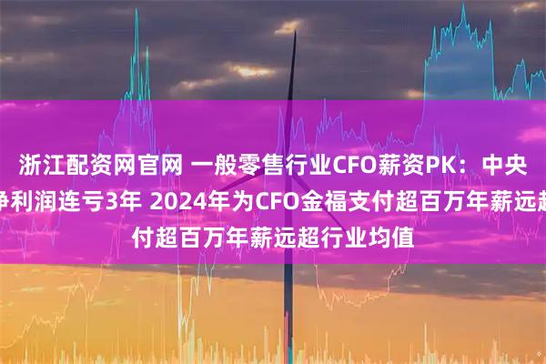 浙江配资网官网 一般零售行业CFO薪资PK：中央广场归母净利润连亏3年 2024年为CFO金福支付超百万年薪远超行业均值