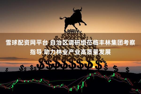 雪球配资网平台 自治区调研组莅临丰林集团考察指导 助力林业产业高质量发展